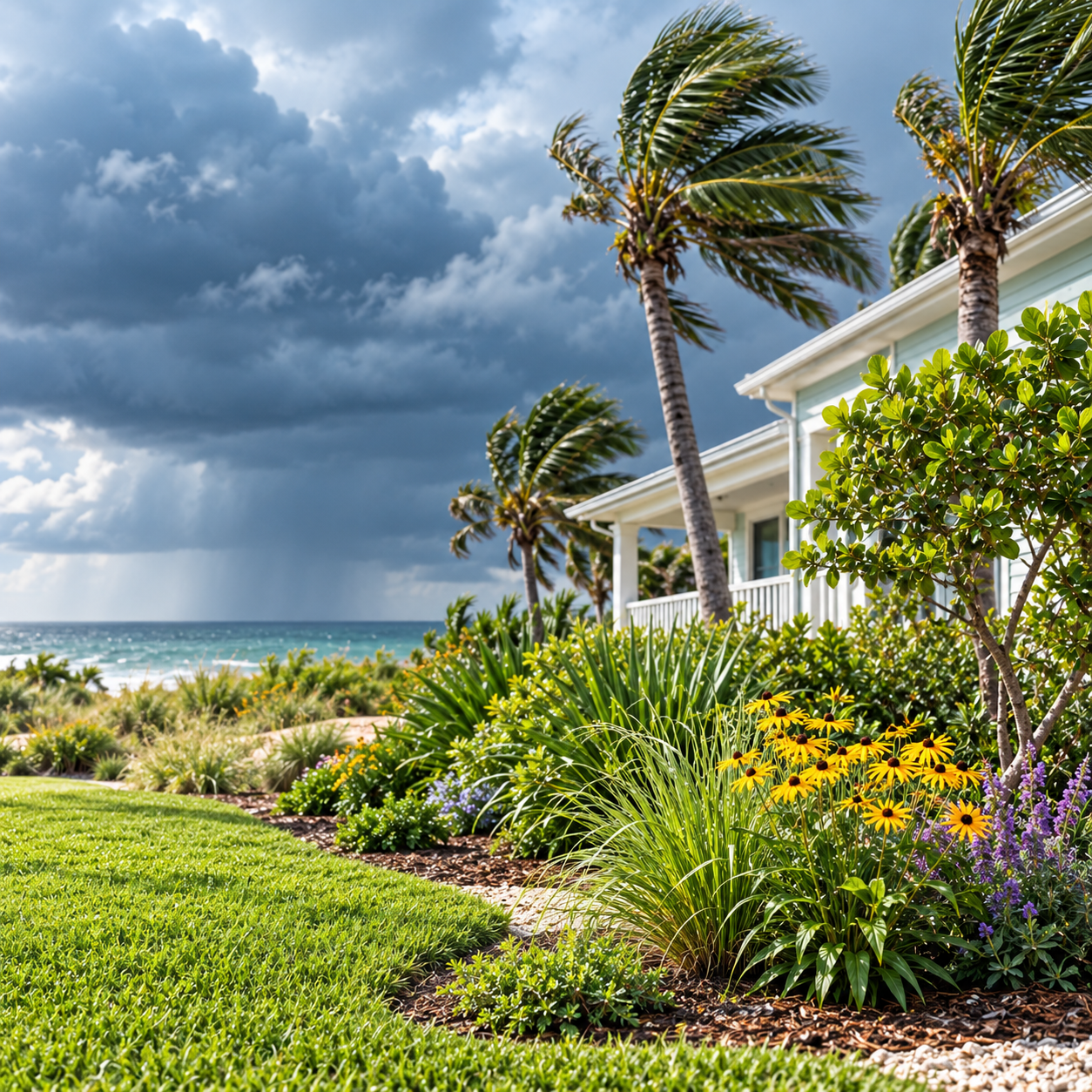 Florida native plants and resilient coastal landscaping